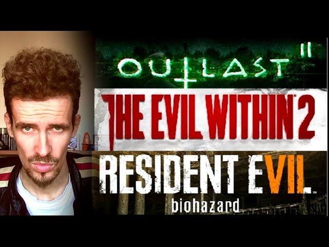 TOP 2017 #1 ¿EL MEJOR SURVIVAL HORROR ?  RESIDENT EVIL 7 VS OUTLAST 2 VS THE EVIL WITHIN 2- Análisis