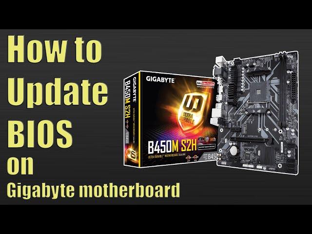 How to update BIOS on Gigabyte motherboard using Q-Flash