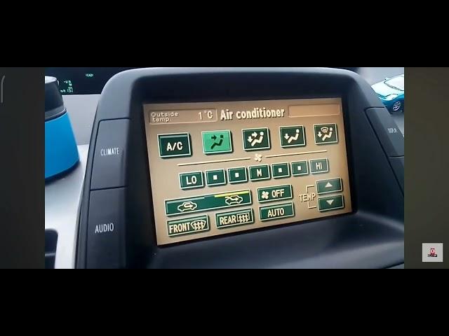 Простой способ диагностики кондиционера Тойота Приус