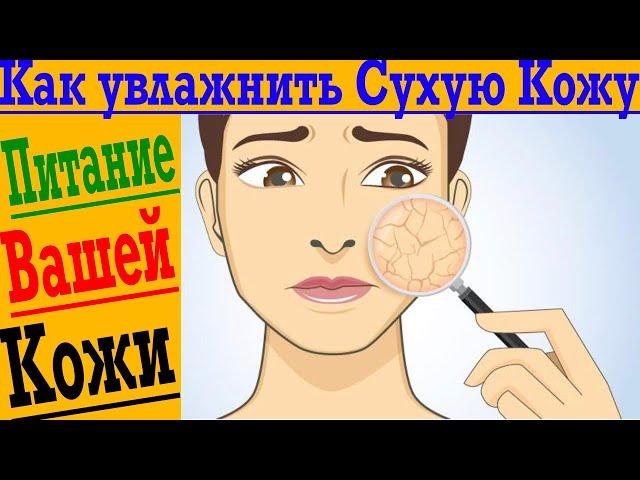 Как увлажнить СУХУЮ КОЖУ! Питание и здоровье Вашей Кожи!