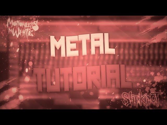 METAL TUTORIAL LIKE SLIPKNOT, MOTIONLESS IN WHITE + FREE FLP. FL STUDIO 20. МЕТАЛ В ФЛ СТУДИО 20.