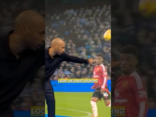 Thierry Henry Exposed Amad Diallo’s Skill in Last Min Goal vs Man City 