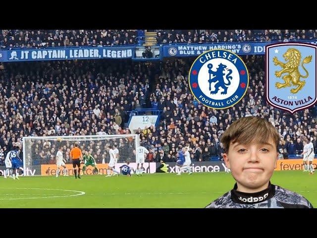 PALMER FINISHES US OFF AS VILLA GO 5 GAMES WITHOUT A WIN  Chelsea vs Aston villa vlog. away days