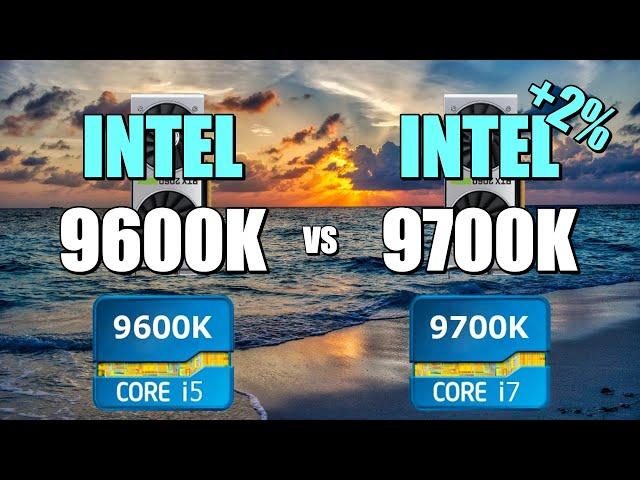 9600K vs 9700K - 2060S. CSGO, Fortnite, PUBG, GTAV, Overwatch.