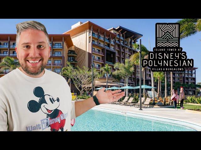 INSIDE Disney's NEW HOTEL: Island Tower at Polynesian Village Resort