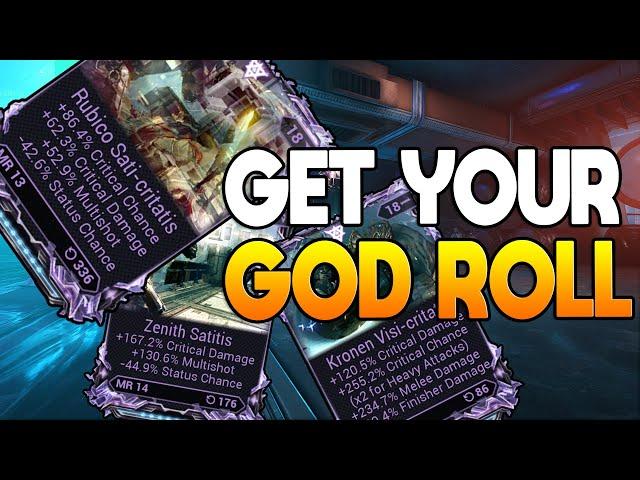 [WARFRAME] BEST ROLLS FOR YOUR RIVEN | GET YOUR GOD ROLL!