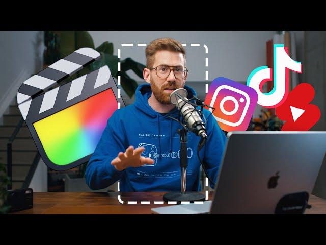 Vertical Videos in FINAL CUT PRO: Reels, TikTok & Shorts