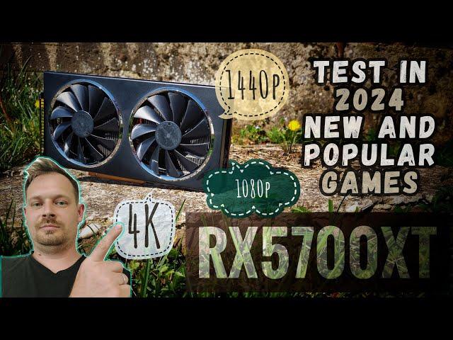 RX 5700 XT | Test, benchmark and review in 2024 with Ryzen 5 7600x in 80 games. Still a 1080p beast!