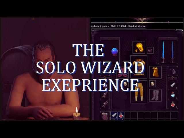 THE SOLO WIZARD EXPERIENCE | Dark and Darker