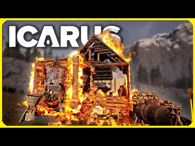  THIS BASE IS ON FIRE! – ICARUS: Riverlands (Ep 2)