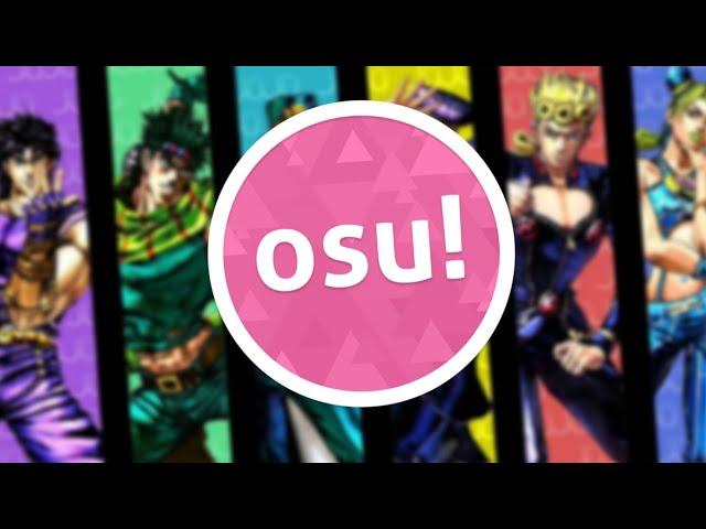 [osu!] All JoJo Openings (Parts 1 - 6)