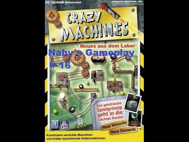 # 16 Nahy´s Gameplay Crazy Machines 3 Mission 16 Roboterbowling