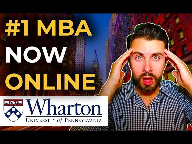 #1 Ranked MBA Program To Be Offered ONLINE | Wharton Online MBA