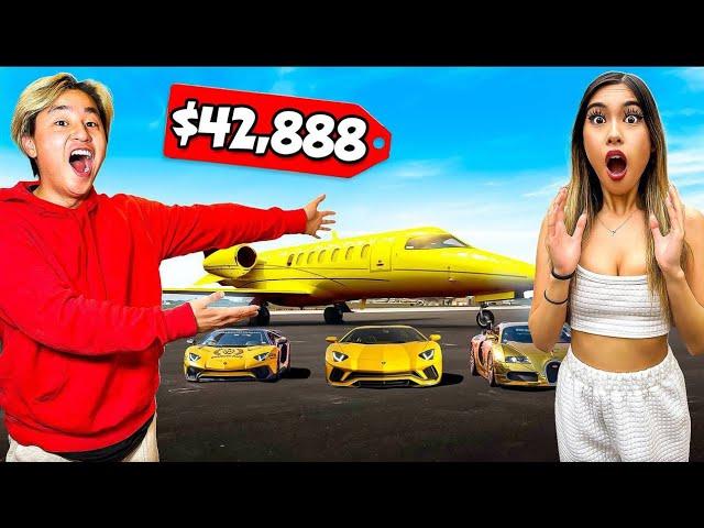 I Bought The Most Expensive AirPlane Ticket!!