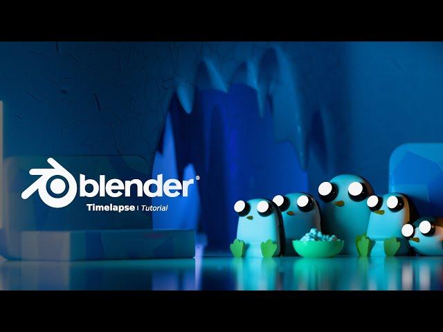 Gunter's Party - Blender 4.2 Time-Lapse Tutorial