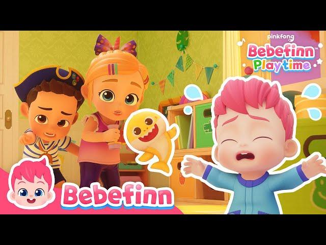 The Hunt for Finn's Baby Shark  | Bebefinn Playtime | Musical Stories