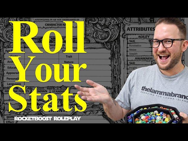 Embracing Random Character Creation in TTRPGs | Rocketboost Roleplay