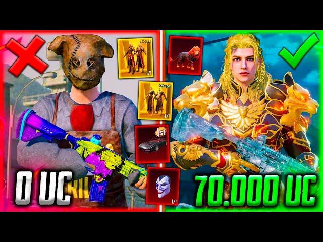  УДАЧА! ПРОКАЧКА АККАУНТА на 70000 UC В PUBG MOBILE! ПРОКАЧАЛ Х-КОСТЮМ В ПУБГ МОБАЙЛ! МИРАДО, ШУТ