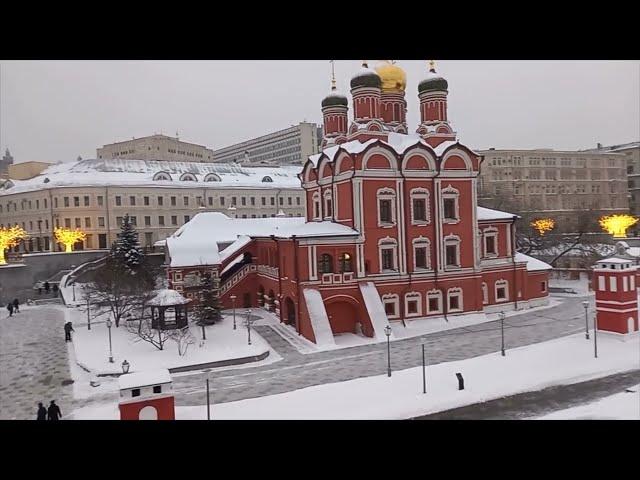 Ярмарка мёда, парящий мост в парке Зарядье. Москва.30.01.22. #мёд #ярмаркаГостиныйдвор #Зарядьемост