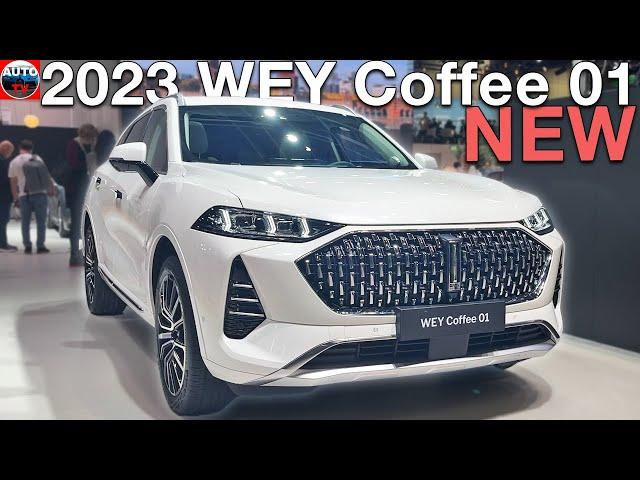 NEW 2023 WEY Coffee 01 - Visual REVIEW interior, exterior (Luxury EV SUV)