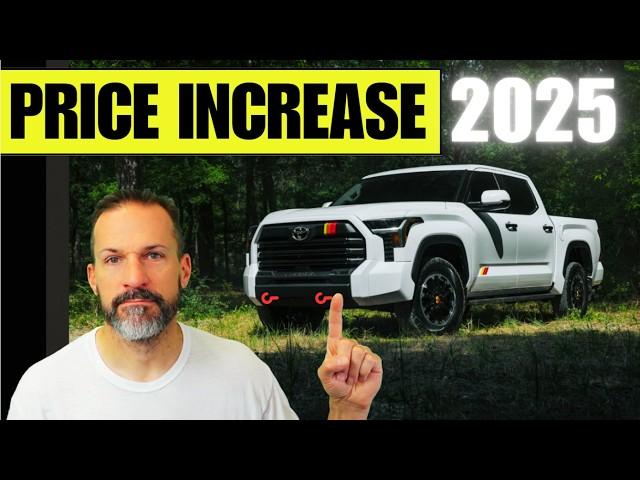 2025 Toyota Tundra Price Increase & New Features. It's Amazing...