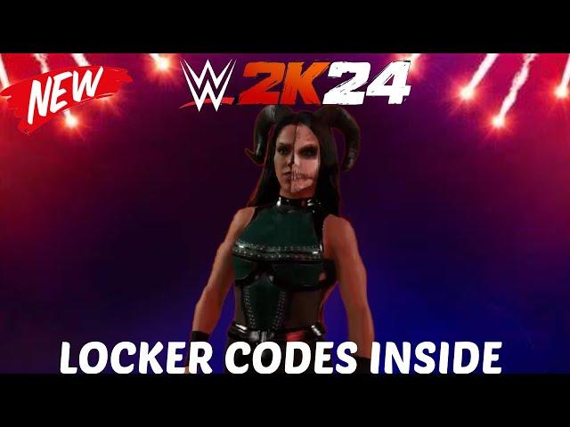 WWE2K24: 2 LOCKER CODES INSIDE+*NEW* UPDATED SUPERSTARS