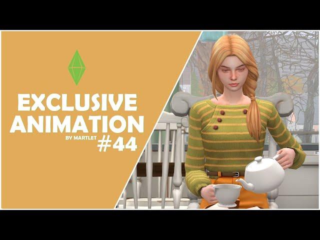 Sims 4 Animations Download - Exclusive pack #44 (Cup & Teapot Animations)