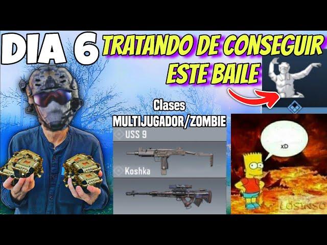 Día 6 buscando el Boogie explosivo | Mejores clases Multijugador y Zombie | Cod Mobile Modo zombie