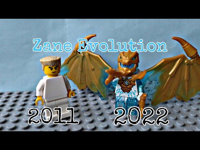 Zane Evolution 2011 - 2022 | Lego Ninjago stop motion