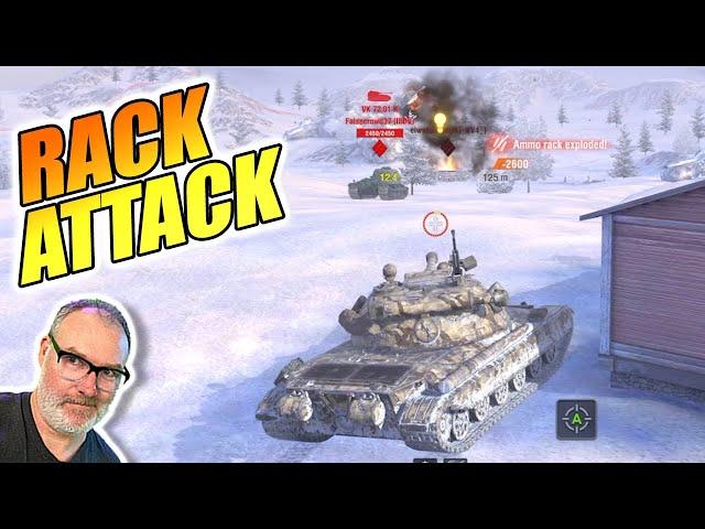 60TP RACK ATTACK WORLD OF TANKS BLITZ