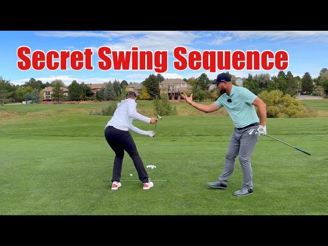 Move Lateral BEFORE you Rotate (The secret  in the golf swing)