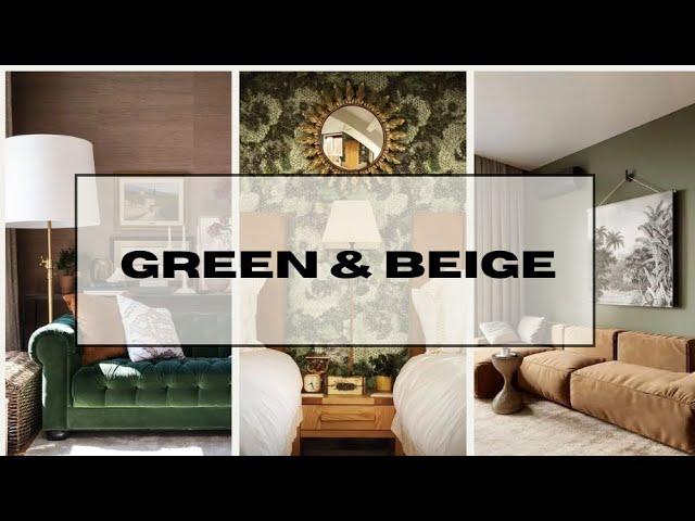 Green & Beige Home Decor Inspo | Home Decor 101