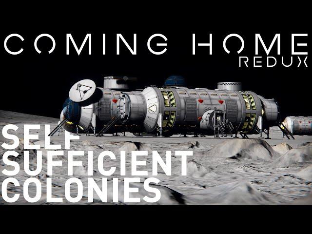 KSP | Setting up a self sufficient SURFACE BASE | Coming Home Redux | Beyond Home #30