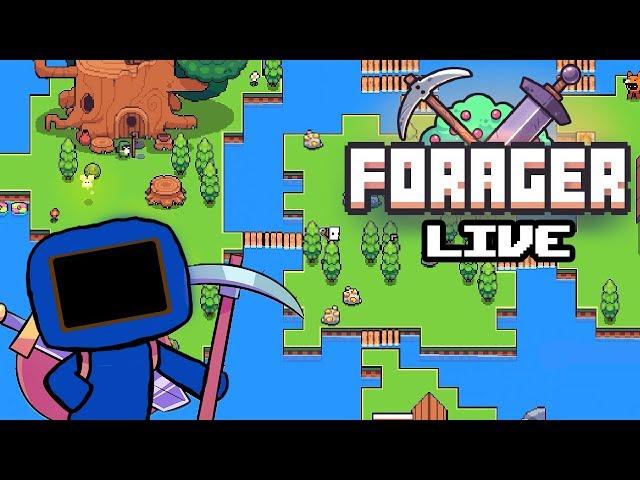 THE ULTIMATE RADISH KILLING SPREE! :: Forager Beta Gameplay :: [LIVE]