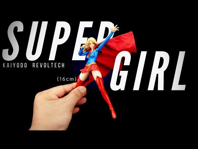 [4K] Kaiyodo Revoltech Amazing Yamaguchi Supergirl review!