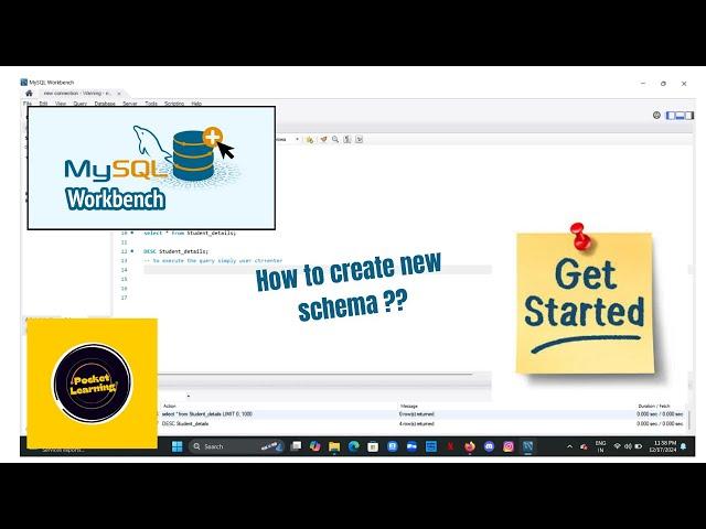 MySQL Introduction Part 1 , Create Database and Table