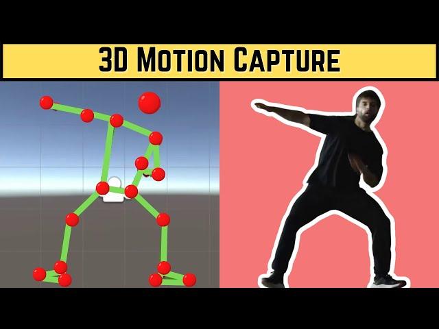 3D Motion Capture using Normal Webcam | Computer Vision OpenCV