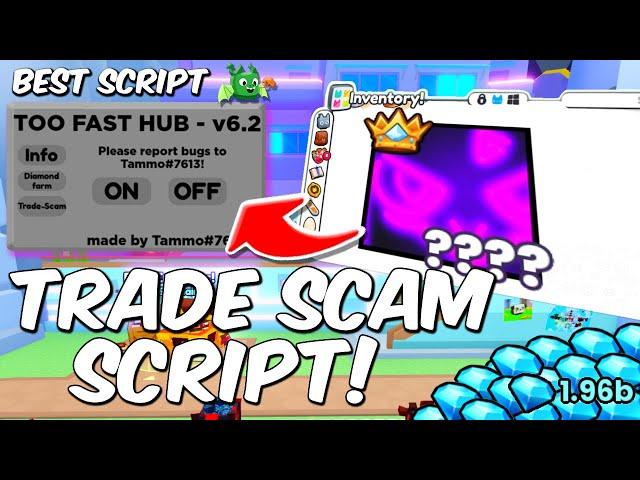 TRADE SCAM SCRIPT  PET SIMULATOR 99 (victim + scammer POV)