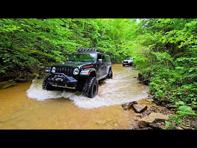 Stock friendly trails of the Daniel Boone Backcountry Byway in Kentucky
