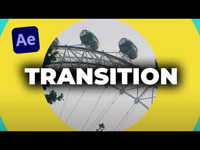 Circle Transition - Adobe After Effects Tutorial