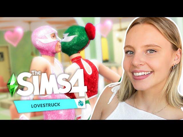 Playing the NEW Sims Lovestruck in the most chaotic way #ad