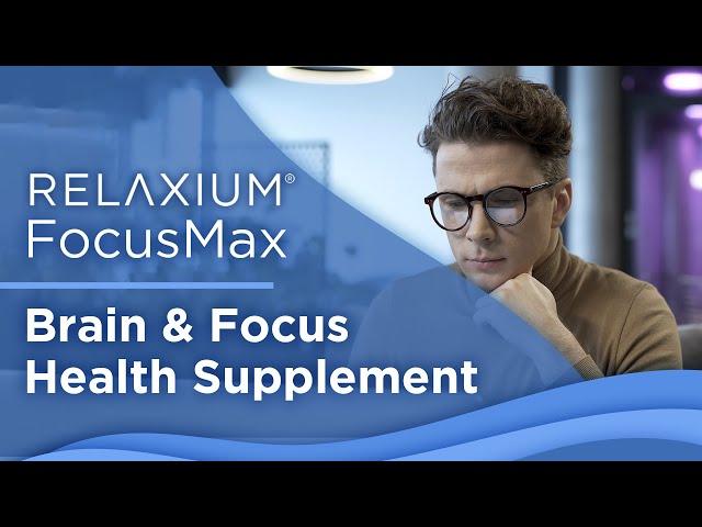 Relaxium FocusMax | Brain & Focus Health Supplement