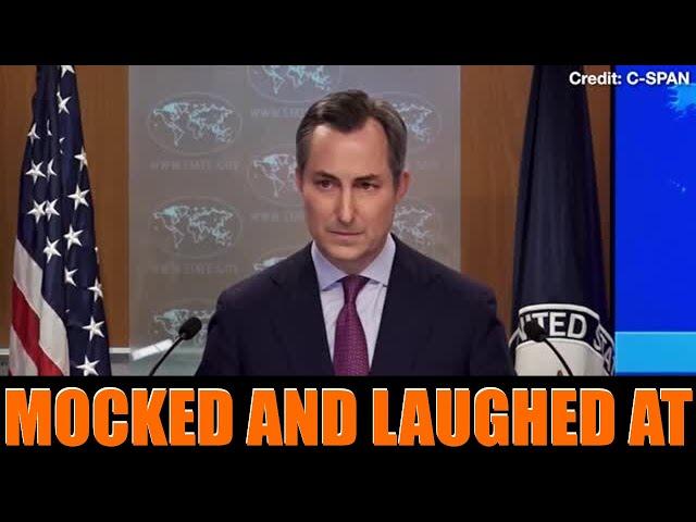 State Dept Sociopath Matt Miller Gets Mocked And Ridiculed By Press Pool