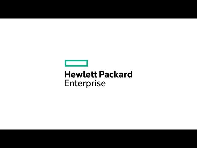 Hewlett Packard Enterprise - Hyperconverged Infrastructure