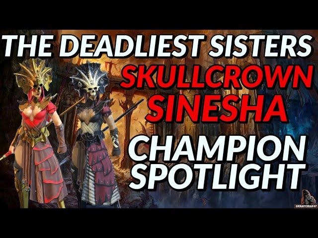 Sinesha & Skullcrown Champion Spotlight | Raid: Shadow Legends