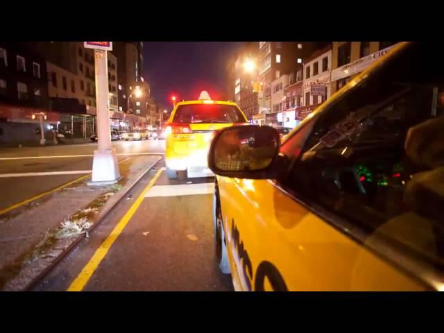 Город, трафик "Фоновое видео Timelapse New York City USA Таймлапс"