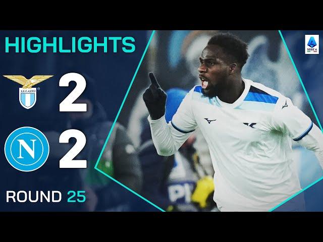 LAZIO-NAPOLI 2-2 | HIGHLIGHTS | Dia Deals Major Blow to Napoli’s Scudetto Bid | Serie A 2024/25