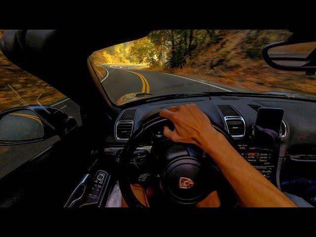 A Fast Morning Drive of HW9/ 981 Porsche Boxster