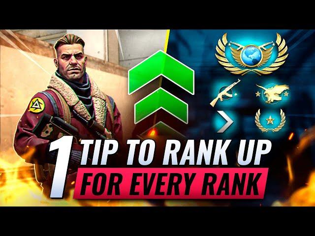 1 TIP To RANK UP For Every Rank! - CS:GO Tips & Tricks