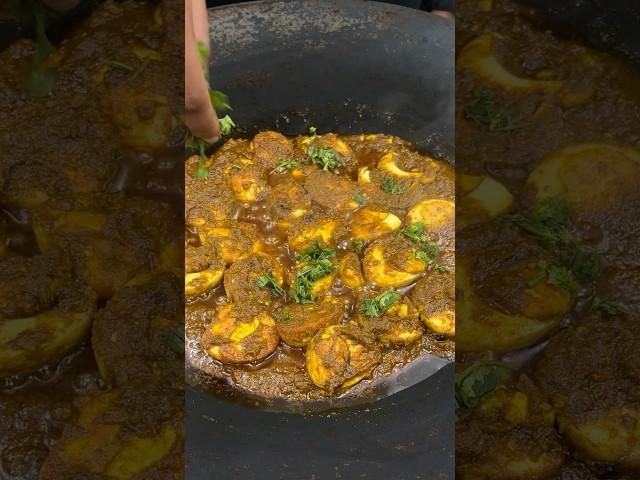 Anda Tawa Masala ASMR Cooking #shorts #food #cooking #asmr #recipe #crunchytreats #eggrecipe